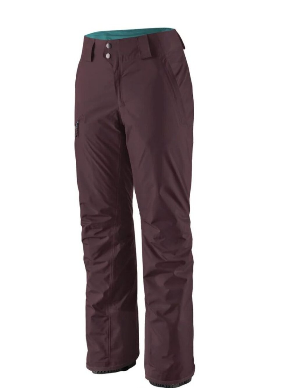 Patagonia Insulated Powder Town Ski Pants Obsidian Plum Women's Size 12 NWT
